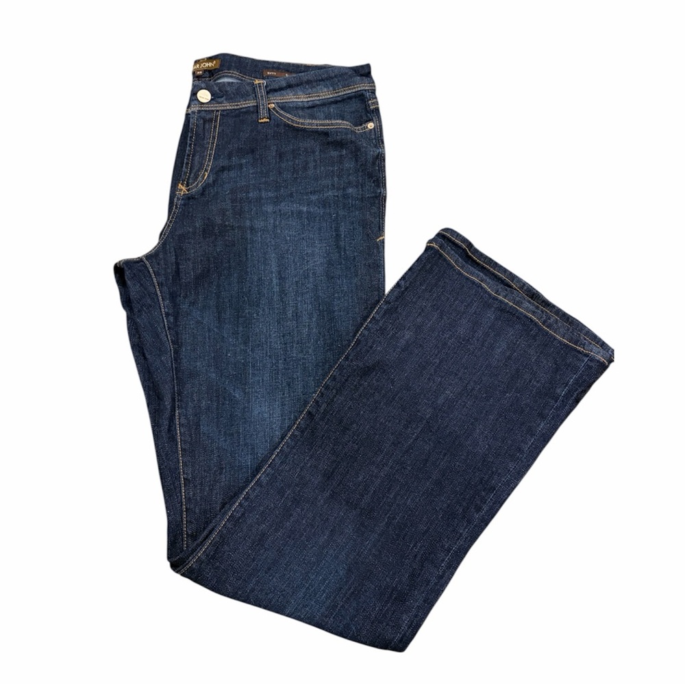 Dear John Envy Curvy Bootcut Dark Wash Denim Jeans size 14